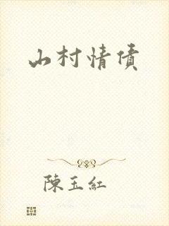 山村情债封面