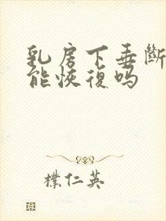 乳房下垂断奶后能恢复吗