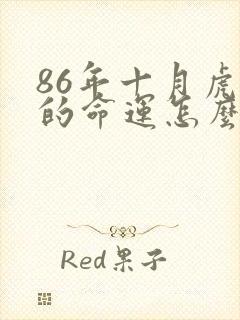 86年十月虎女的命运怎么样