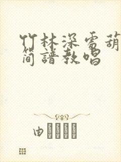 竹林深处葫芦丝简谱教唱