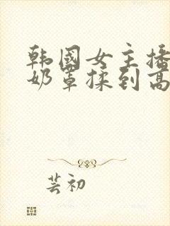 韩国女主播扒开奶罩揉到高潮在线娇