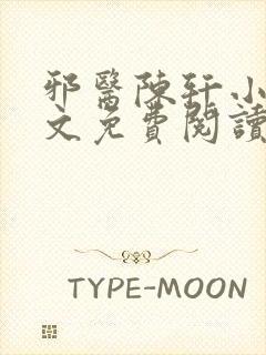 邪医陈轩小说全文免费阅读