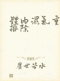 体内湿气重怎样排除