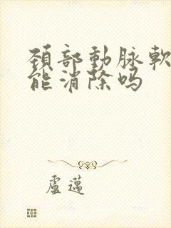 颈部动脉软斑块能消除吗