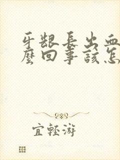 牙龈长出血是怎么回事该怎么办