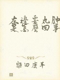 左边睾丸肿大疼是怎么回事