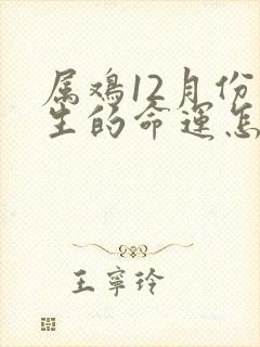 属鸡12月份出生的命运怎么样