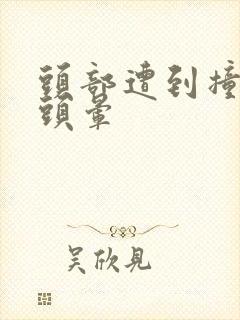 头部遭到撞击后头晕