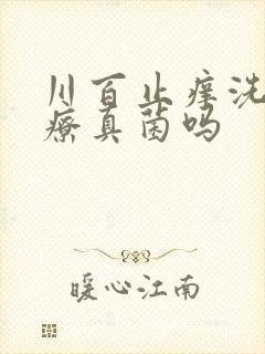 川百止痒洗剂治疗真菌吗