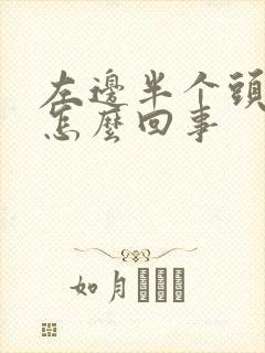 左边半个头疼是怎么回事