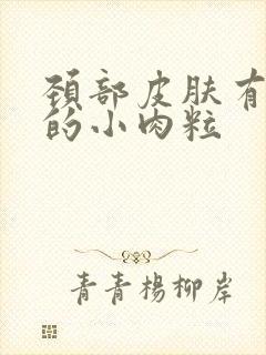 颈部皮肤有凸起的小肉粒