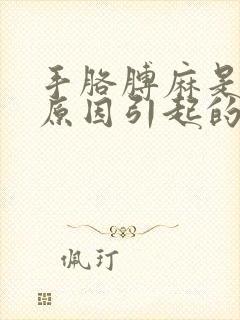 手胳膊麻是什么原因引起的,怎么解决封面