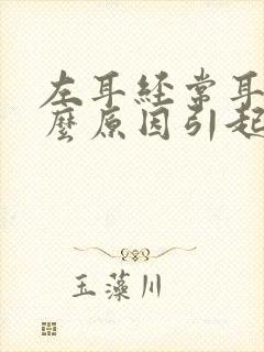 左耳经常耳鸣什么原因引起封面