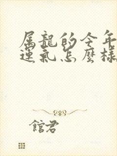 属龙的今年财气运气怎么样封面