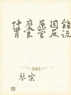 什么原因能造成胃食管反流