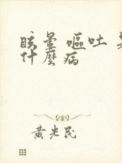 眩晕 呕吐 是什么病