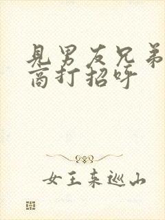 见男友兄弟高情商打招呼封面