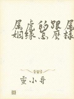 属虎的跟属兔的姻缘怎么样