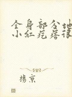 全身部分地方长小红疙瘩很痒