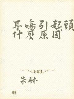 耳鸣引起头晕是什么原因