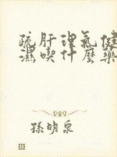 疏肝理气健脾祛湿吃什么药