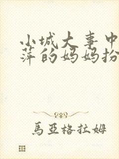 小城大事中李秋萍的妈妈扮演者封面