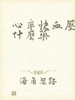 心率快血压高用什么药