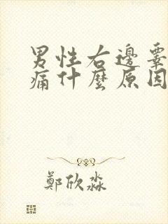 男性右边睾丸疼痛什么原因