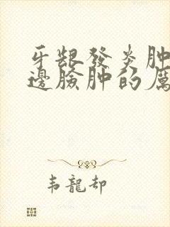 牙龈发炎肿痛半边脸肿的厉害怎么消肿