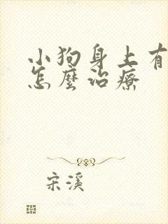 小狗身上有螨虫怎么治疗