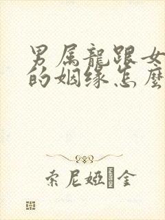 男属龙跟女属羊的姻缘怎么样