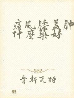 痛风膝盖肿痛吃什么药好