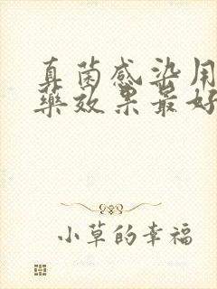 真菌感染用什么药效果最好