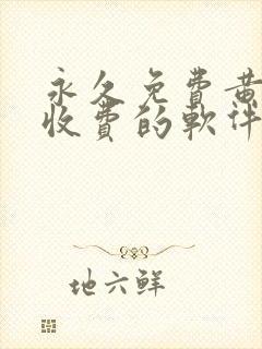 永久免费黄色不收费的软件app