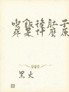 吃饭后肚子有点疼是什么原因