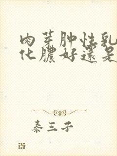 肉芽肿性乳腺炎化脓好还是不化脓好