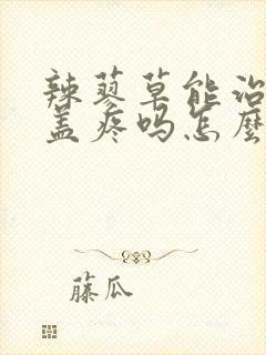 辣蓼草能治疗膝盖疼吗怎么用