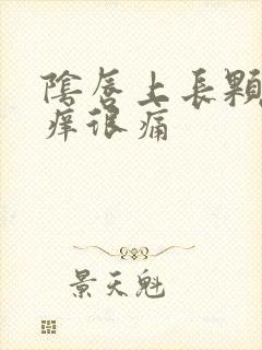 阴唇上长颗粒很痒很痛