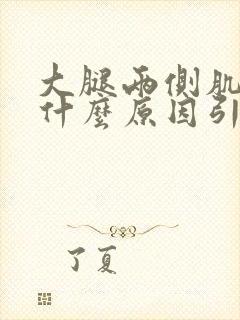 大腿两侧肌肉痛什么原因引起的