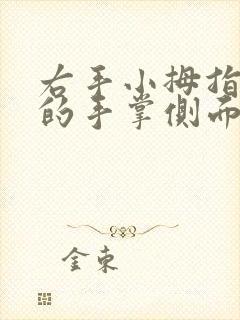 右手小拇指连着的手掌侧面疼