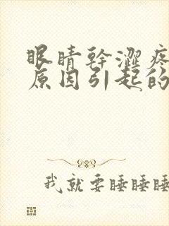 眼睛干涩疼什么原因引起的封面