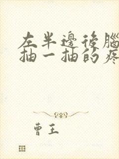 左半边后脑勺一抽一抽的疼