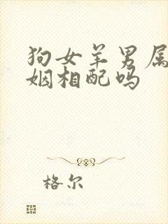 狗女羊男属相婚姻相配吗