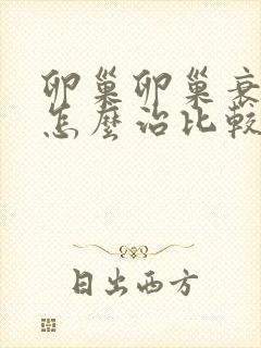 卵巢卵巢衰退要怎么治比较好封面