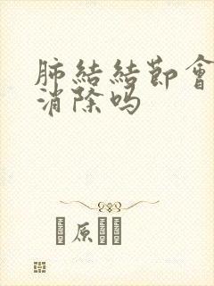 肺结结节会自己消除吗