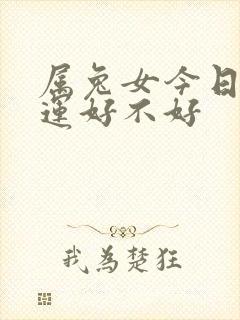 属兔女今日偏财运好不好封面