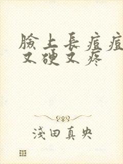 脸上长痘痘又红又硬又疼封面