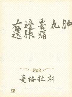 右边睾丸肿起来还胀痛