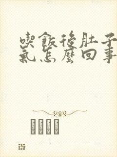 吃饭后肚子就胀气怎么回事