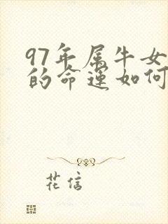 97年属牛女人的命运如何